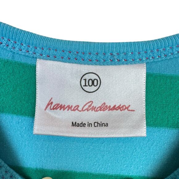 Hanna Andersson & Pink Chicken Sz 4 & 6 Play Dresses 2 Piece Set - Picture 7 of 16